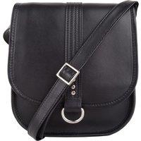Genuine Soft Leather Sadle Bag Style Crossbody Shoulder Handbag