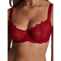 Aubade Women's Danse Des Sens Half-Cup Bra - Irresistible Red | Size: 38E