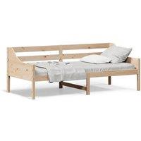 Berkfield Home Day Bed without Mattress 90x200 cm Solid Wood Pine in Brown