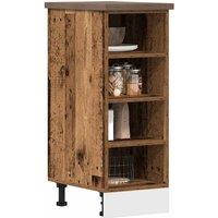 Berkfield Home Bottom Cabinet Old Wood 30x44, 5x81, 5 cm Engineered Wood in Brown