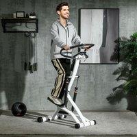 SPORTNOW Stepper Machine with 12-Level Hydraulic Resistance, LCD Monitor