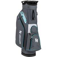 Costway Golf Cart Bag Lightweight Golf Bag w/14-Way Divider Top in Grey
