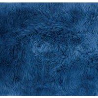 SNUGRUGS Genuine Single Pelt Sheepskin Rug in Blue | Size: 60 cm x 90 cm