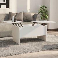 Berkfield Home Coffee Table White 80x50x42.5 cm Engineered Wood