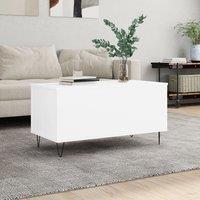 Berkfield Home Coffee Table White 90x44.5x45 cm Engineered Wood