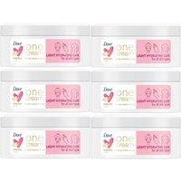 Dove Women's Light Hydrating 'Cream' for All Skin 250ml, 6pk in White