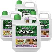 ProKleen Artificial Grass Cleaner Probiotic Based Deodoriser Odour Eliminator Lavender 4L in Clear