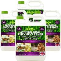 ProKleen Artificial Grass Cleaner Probiotic Based Deodoriser Odour Eliminator Lavender 20L in Clear