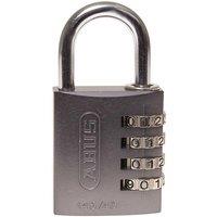 ABUS Mechanical 145 Series Aluminium Combination Padlock in Dark Grey