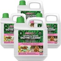 ProKleen Artificial Grass Cleaner Probiotic Based Deodoriser Odour Eliminator Floral 4L in Clear
