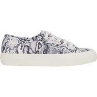 Superga Women's 2750 Snakeskin Trainers in White | Size: 4