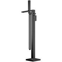 Balterley Freestanding Square Bath Shower Mixer Tap Matt Black