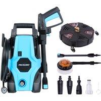 ProKleen Pressure Washer with Rotary Brush & 13 Patio Cleaner in Black
