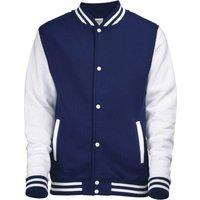 AWDis Varsity Jacket in Mid Navy | Size: 3-4 Years