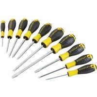Stanley 0-60-211 Essential Screwdriver Set, 10 Piece