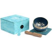 KDMD Chakra Singing Bowl - Throat in Teal