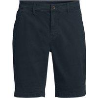 Lands' End Men's Stretch Chino Shorts, Slim Fit in Dark Navy | Size: 40
