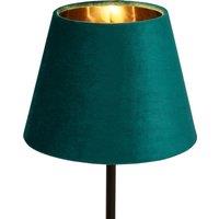 Lighting Collection Velvet Drum Shade 20Cm Emerald Lamp Shade