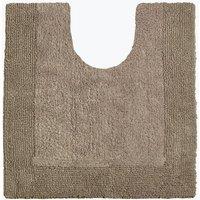Allure Bath Fashions Elegance Reversible Heavyweight Pedestal Mat in Brown