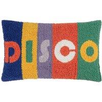 Heya Home Disco Knitted Tufted Loop Cushion | Size: 30 cm x 50 cm