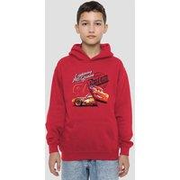 Disney Lightning Mcqueen Rusteze Youth Kids Pull-Over Hoodie, Red | Size: 12-13 Years