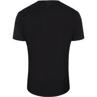 Diesel Men's Small Brand Logo Black T-Shirt | Size: Large
