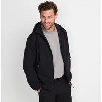 Lands' End Men's Trekking Hooded Jacket in Black | Size: Medium
