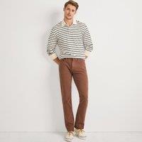 Lands' End Men's 4 Way Stretch Jeans, Slim Fit in Dark Brown | Size: 32L