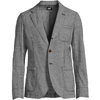 Lands' End Men's Linen/Cotton Blazer in Black | Size: Medium