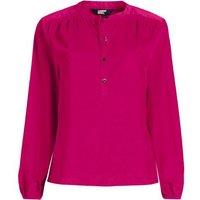 Lands' End Women's Plus Smocked Cord Popover Top in Pink | Size: 14-16