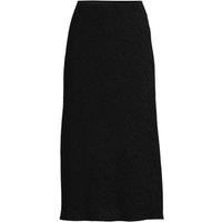 Petite Crinkle Bias Pull-on Midi Skirt