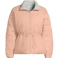 Lands' End Women's Wanderweight Down Ultralight Packable Reversible Jacket in Pink | Size: 20-22