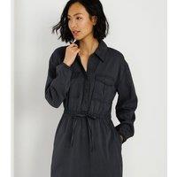 Lands' End Women's Utility Dress in Charcoal | Size: 20