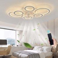 Garwarm 76CM Smart Ceiling Light with Fan White