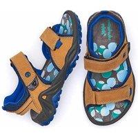 Moshulu 'Sliding' Nubuck Adventure Sandals in Tan | Size: 2