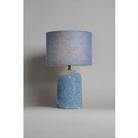 BHS Lighting Malmo Blue Table Lamp