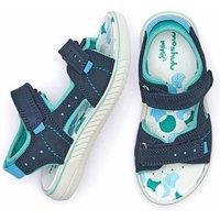 Moshulu 'Skipping' Nubuck Everyday Sandals in Indigo | Size: 2