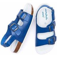 Moshulu 'Mini Palme' Cork Footbed Sandals in Cobalt | Size: 2