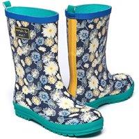 Moshulu 'Nemo' Colourful Wellies in Navy | Size: Infant 13