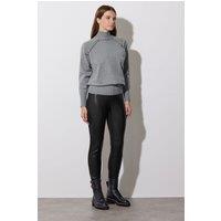 Star by Julien Macdonald Women's Stud Embellished Raglan Jumper in Grey | Size: 10-12