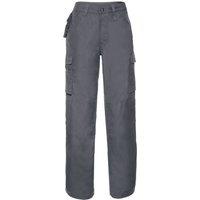 Russell Men's Heavy Duty Work Trousers in Grey | Size: 36L