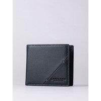 Lakeland Leather Men's 'Allerdale' Leather Bi-Fold Wallet in Black