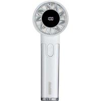 Geepas Mini Portable USB Fan 2 Speeds, 4Hr Run Time in Off-White
