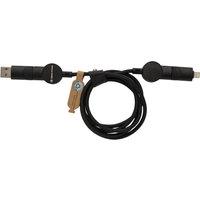 Urban Vitamin Oakland 6-In-1 Charging Cable in Black