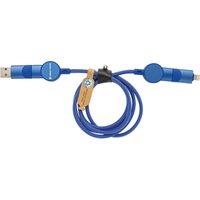 Urban Vitamin Oakland 6-In-1 Charging Cable in Blue