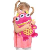 Furry Planet Toys Luna Worry Yummy 15" in Pink | Size: Large