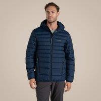 Craghoppers Men's Compresslite IX Hooded Water Repellent Jacket in Black | Size: 2XL