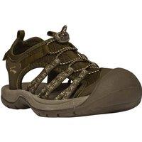 Trespass Women's Brontie Active Sandals in Khaki | Size: 5