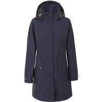 Trespass Women's Rainy Day Waterproof Jacket in Dark Navy | Size: Large