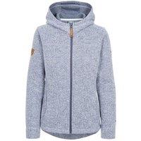 Trespass Women's Reserve Hooded Fleece in Blue | Size: Small